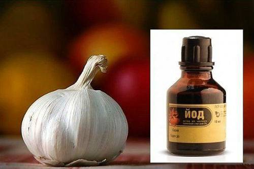 йод и чеснок настойка Йод и чеснок для суставов