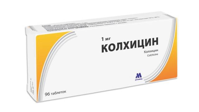 Колхицин от подагры